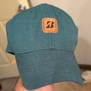 Teal Baseball Cap with Logo Patch
